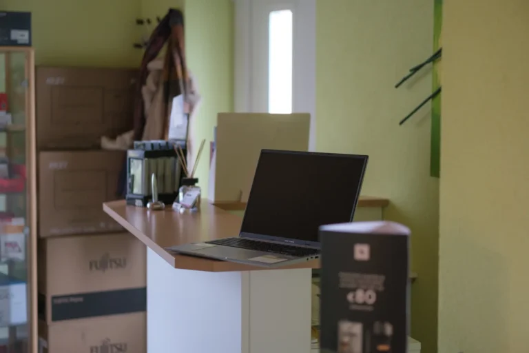 Bild des Verkaufspults